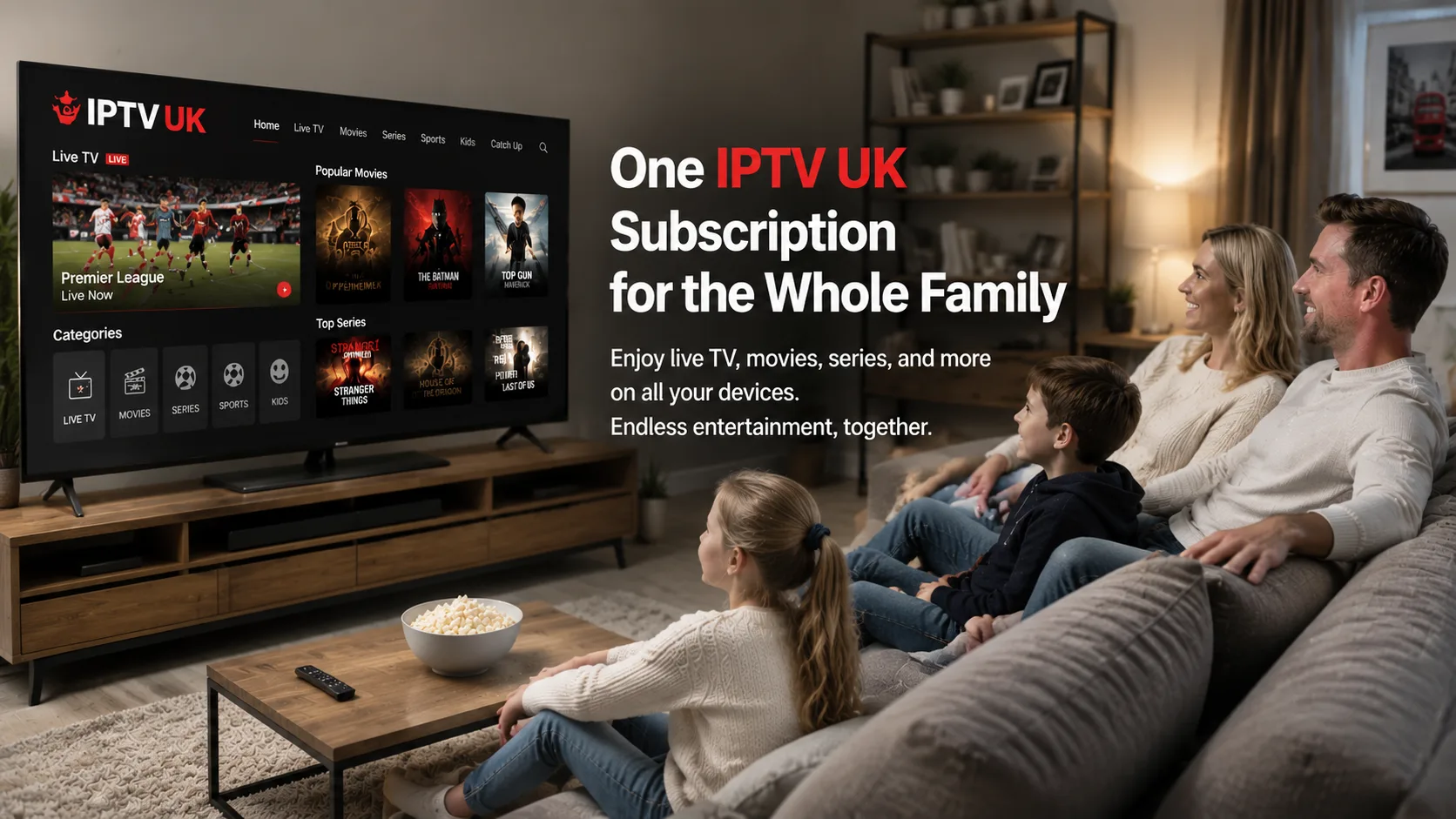 Family multi-room entertainment